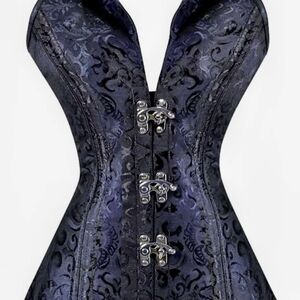 Elegant‎ Black Brocade Shapewear Corset